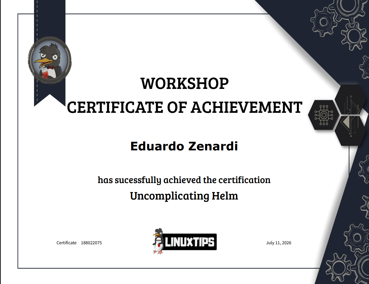 Uncomplicating Helm certificate