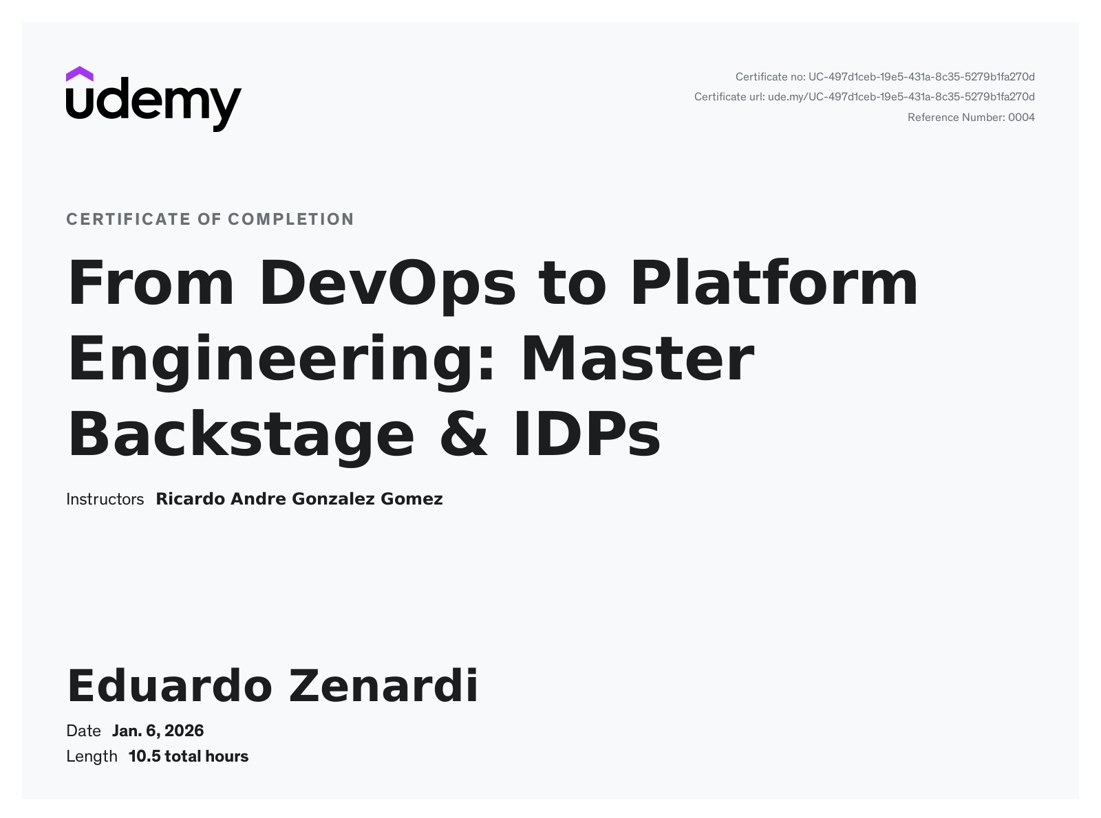 Platform Engineering with Backstage & IDPs